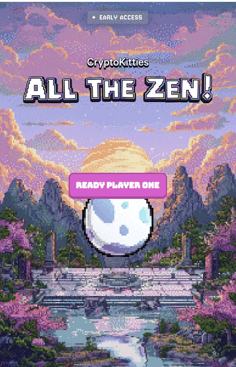 Airdrop ALL THE ZEN - CryptoKitties ( tự động PET THE EGG, BUY, UPGRADE CAT, XOA TRỨNG, REBIRTH, CONNECT VÍ)