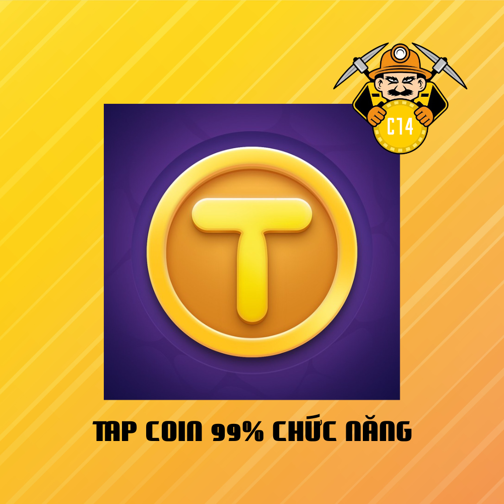 TAP COIN 99% Chức năng: Ref/Task/Upgrade Boost/Tap/Turbo-Full energy - FREE