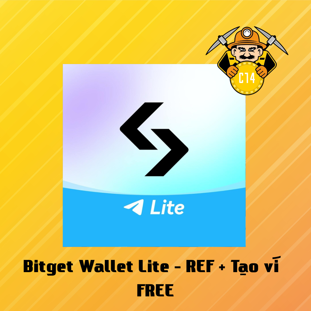 Bitget Wallet Lite - REF + Tạo ví | FREE