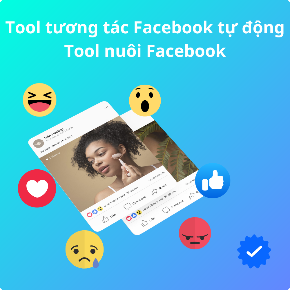 Tool tương tác Facebook tự động - Tool nuôi tài khoản Facebook - Tool seeding Facebook