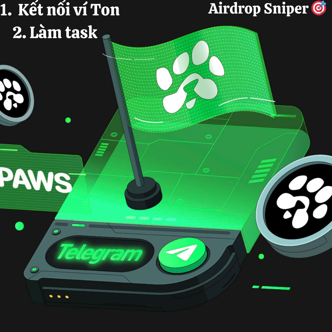 PAWS Airdrop - Script miễn phí Airdrop PAWS - Full chức năng