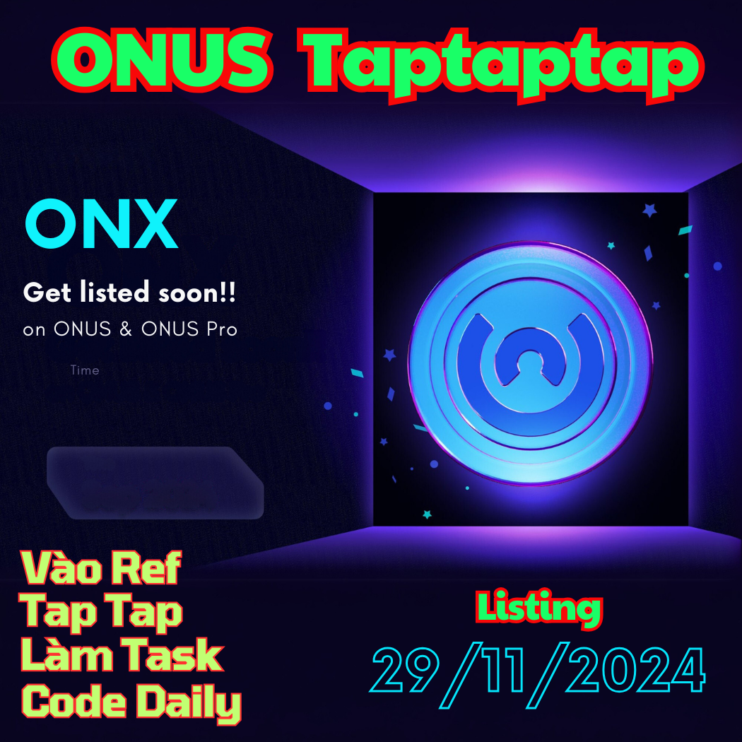 ONUS TapTapTap AIRDROP - Script Làm Airdrop Onus Taptap Tự Động ( Vào Ref , Giải Mã Daily , Làm Full Task , Taptap Coin ) - Onus Taptap Script Automation Tool