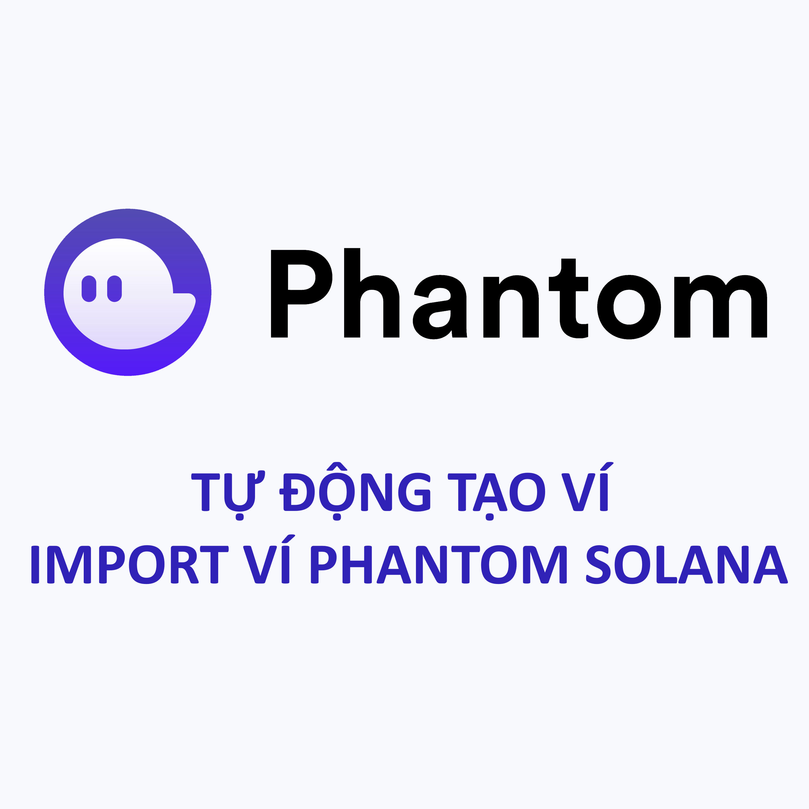 Phantom Wallet Solana - Tool tạo ví, import ví hàng loạt và xuất ra file Excel 12 kí tự, địa chỉ ví