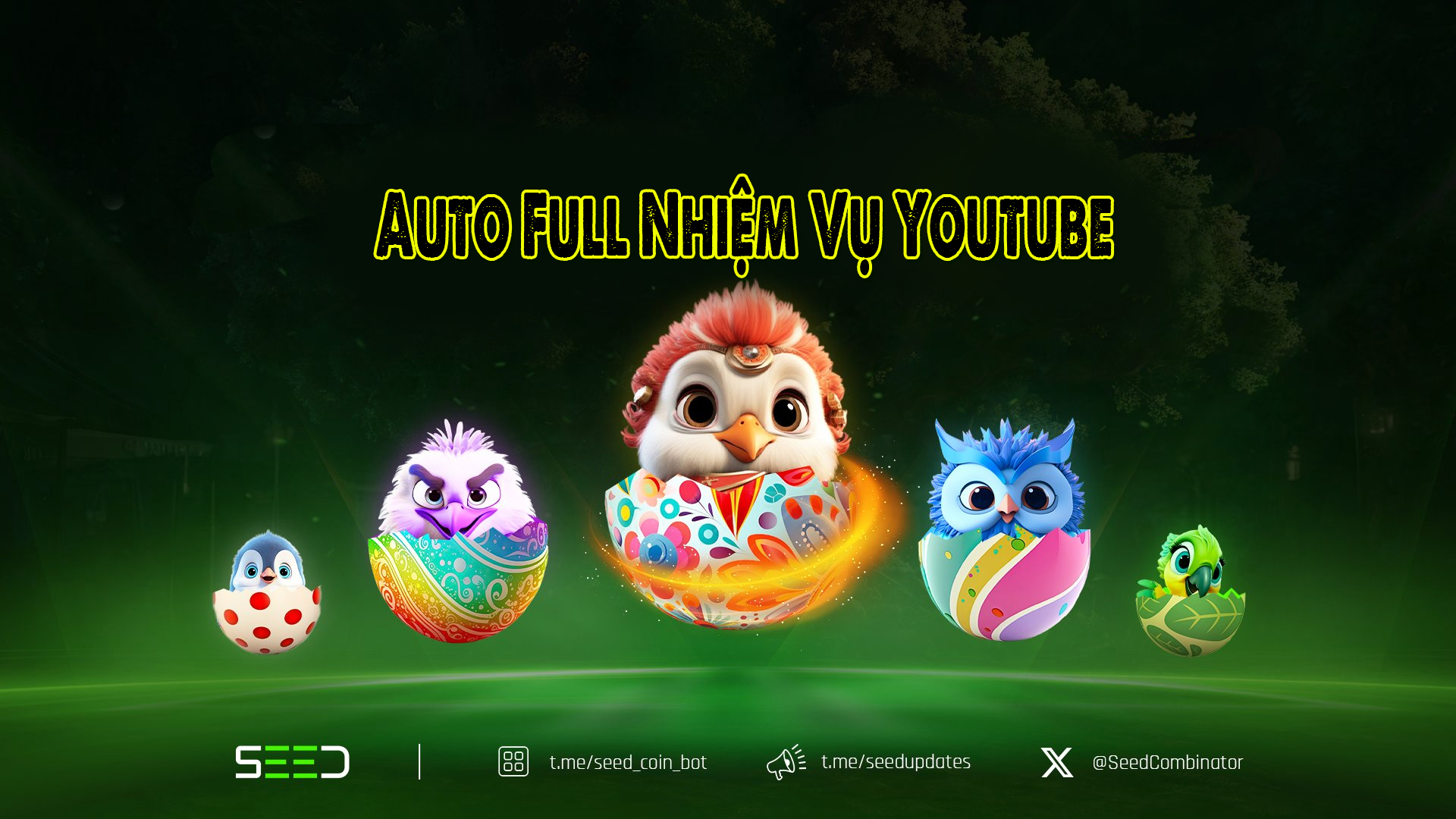 SEED - AUTO LÀM TẤT CẢ NHIỆM VỤ YOUTUBE ( MIỄN PHÍ )