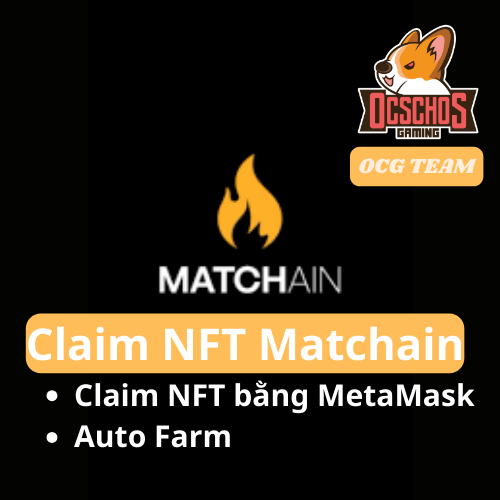 MatChain claim NFT bằng MetaMask