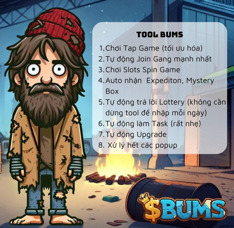 AUTOMATE BUMS (Full chức năng)