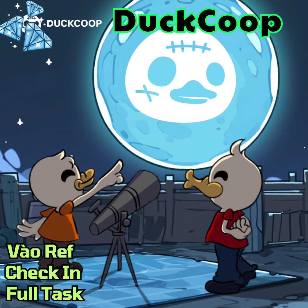 Script DuckCoop AIRDROP - Script Làm Airdrop DuckCoop Full Chức Năng A-Z ( Vào Ref , Check-in , Full Task ) - DuckCoop Script Automation Tool