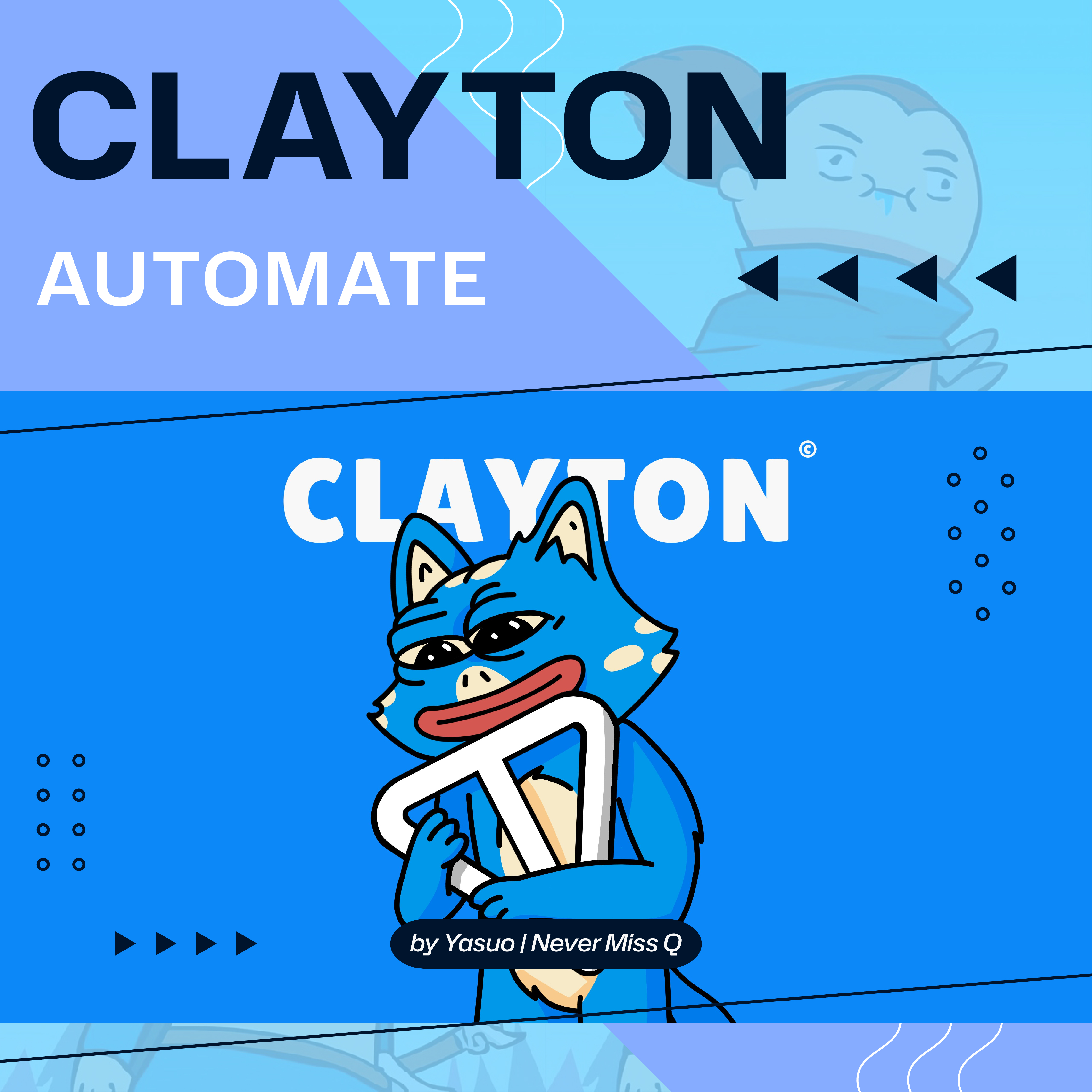 Clayton - Automation Script - Check-in, Kết nối ví, Claim OG PASS, Tasks, Claywheel, 1024