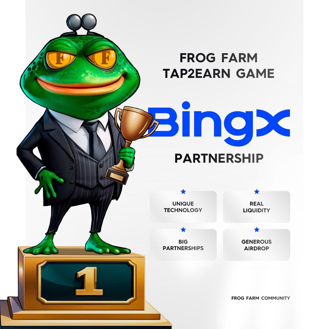 Airdrop Frog Farm - Auto Ref,Checkin,Nhập Code,Xem Youtube,Nhận NFT,Farm,Full Task,Kết Nối Ví Web