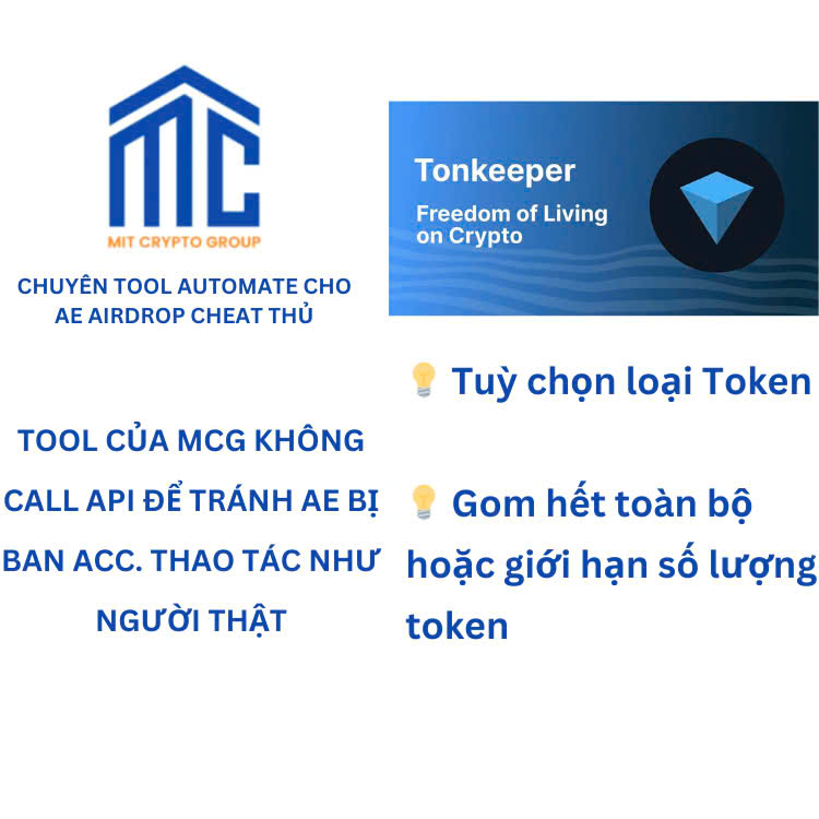 Tool Gom Token Từ Nhiều Ví Tonkeeper Về 1 Ví (Ví dụ: trúng kèo nhiều ví ae có thể gom hết về 1 ví) - Tool Multisend From Many Wallets To 1 Wallet