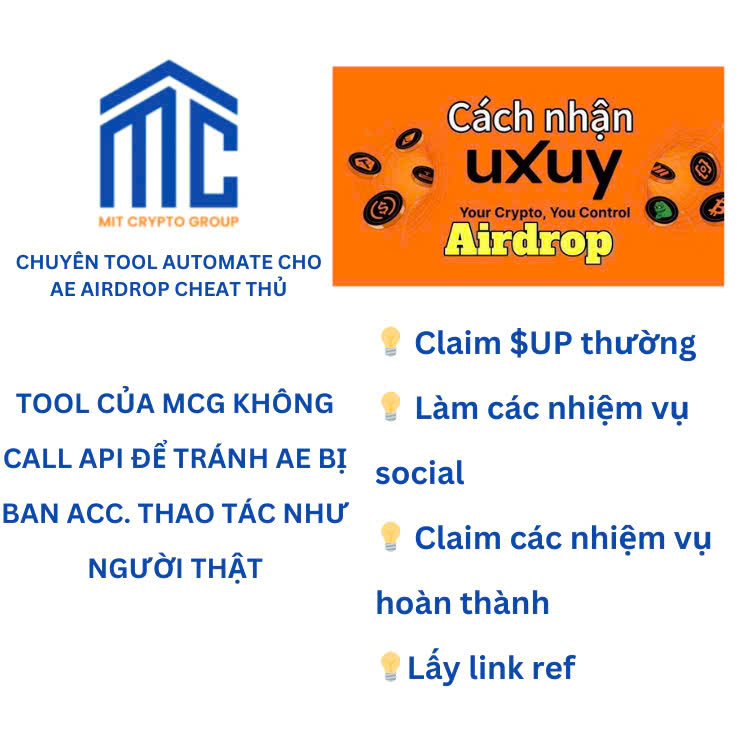 Airdrop UXUY - Kèo Vừa Claim Tiền Tươi Vừa Claim Point Cực Hot - 🚀 Vượt tường lửa chống Bot 🚀 - UXUY Airdrop Automation Tool