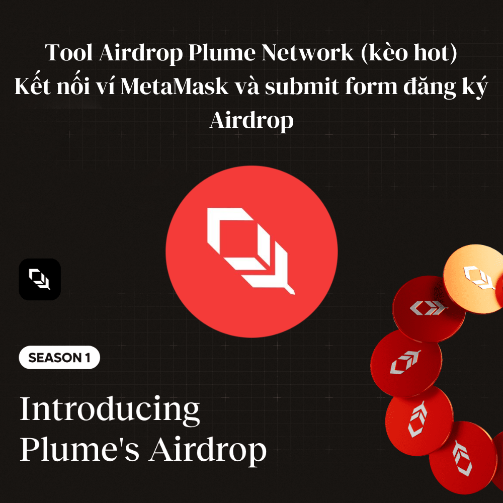 💰 PlumeNetwork 🦜 Tool Airdrop Kèo ngắn gọn Kết nối ví MetaMask - PLUME NETWORK