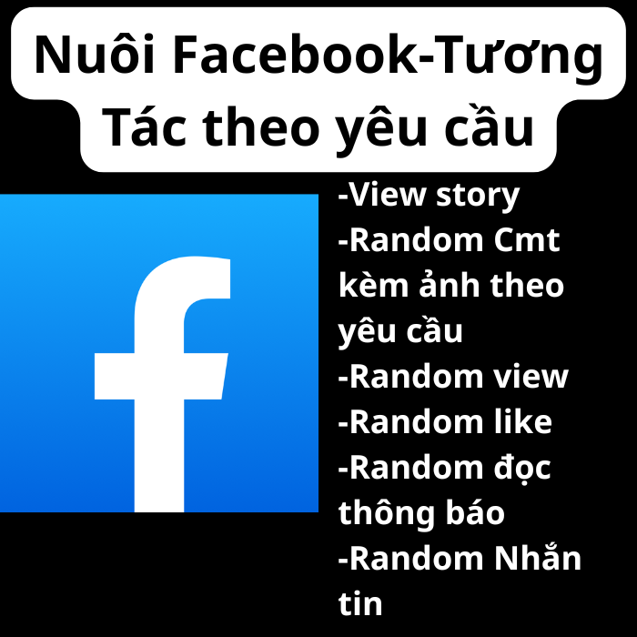 Nuôi Facebook-Tương tác không dính spam