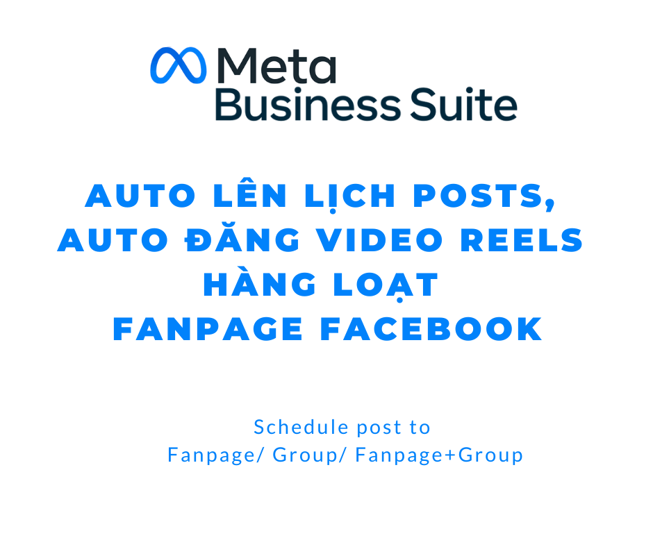 Auto Đăng Video Lên Reel + Lên Lịch Đăng Bài Hàng Loạt Fanpage FaceBook - JsRain