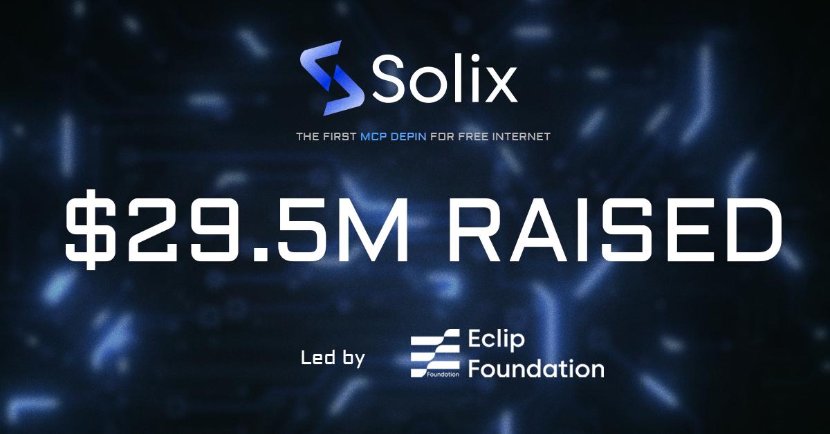 Solix DePIN Automator Airdrop | Raised $29.5M