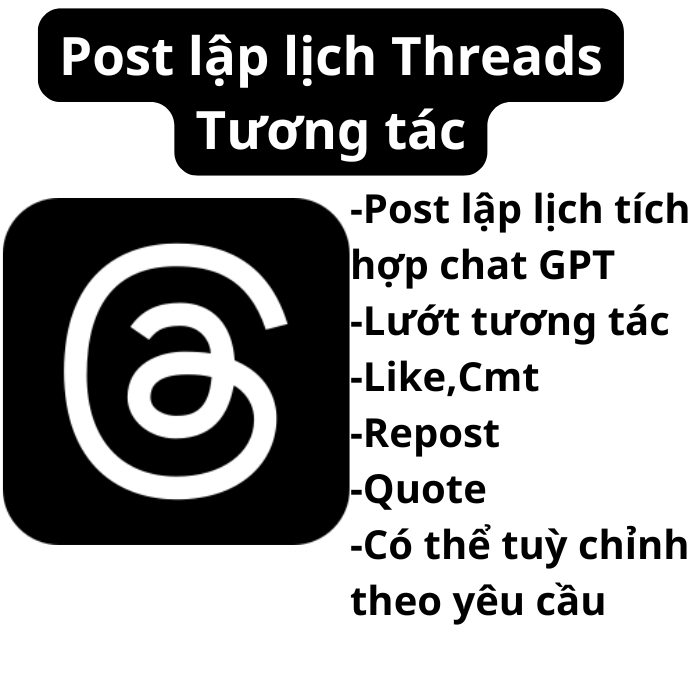 Post (đăng bài) lập lịch Thread -Tương tác
