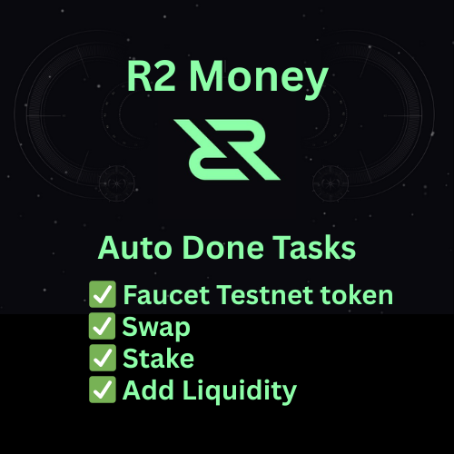 Tool Auto Làm Airdrop Dự Án R2 Money