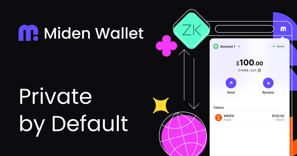 Miden Wallet Tool Kit | Import, Export, Register New