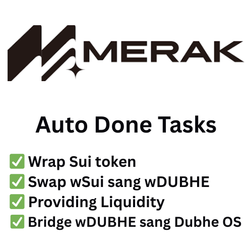 Tool Auto Làm Testnet Dự Án Merak - Sui