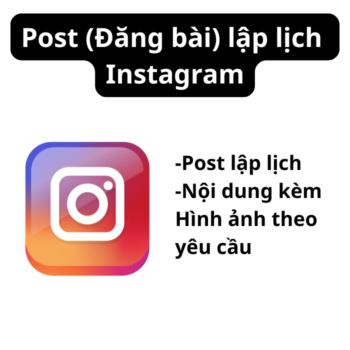Post (Đăng bài) lập lịch Instagram