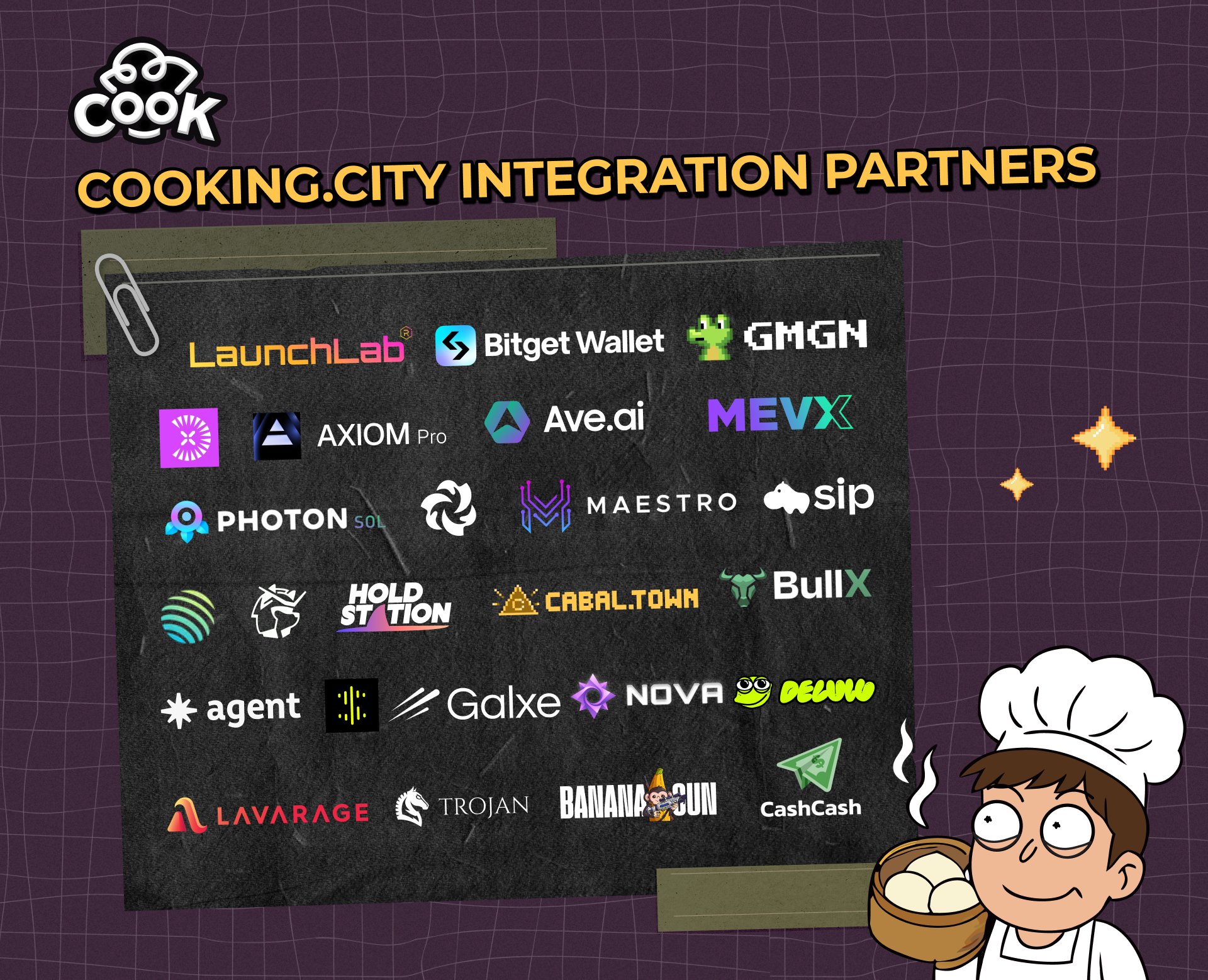[Airdrop] Cooking.City - Script Cooking City Free- Full chức năng