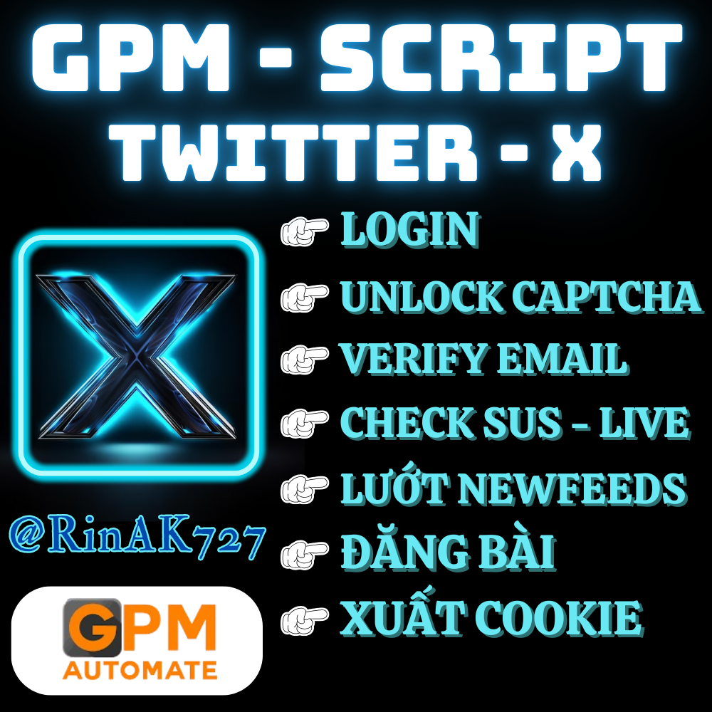 Login Unlock X - Twitter Multi