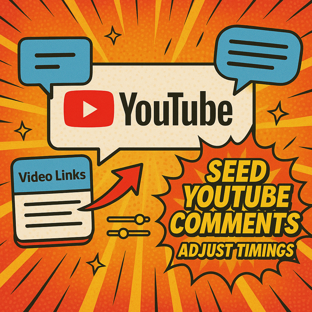 Tool Seeding Comment YouTube Tự Động - Tùy Biến Thời Gian Xem & Comment - YouTube Auto Comment Seeding Tool – Customizable Watch & Comment Timing