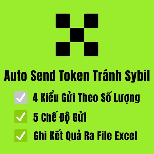 Auto Send Token Tránh Sybil - OKX Wallet