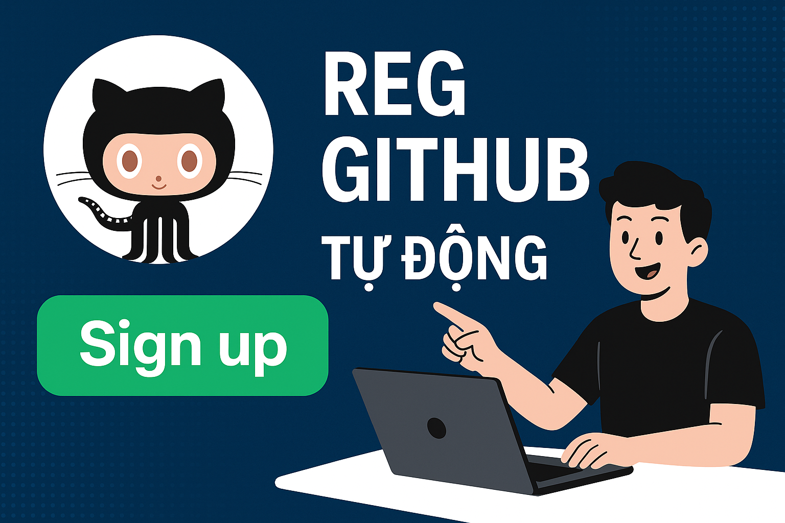 Auto Đăng Ký Github (Gmail)