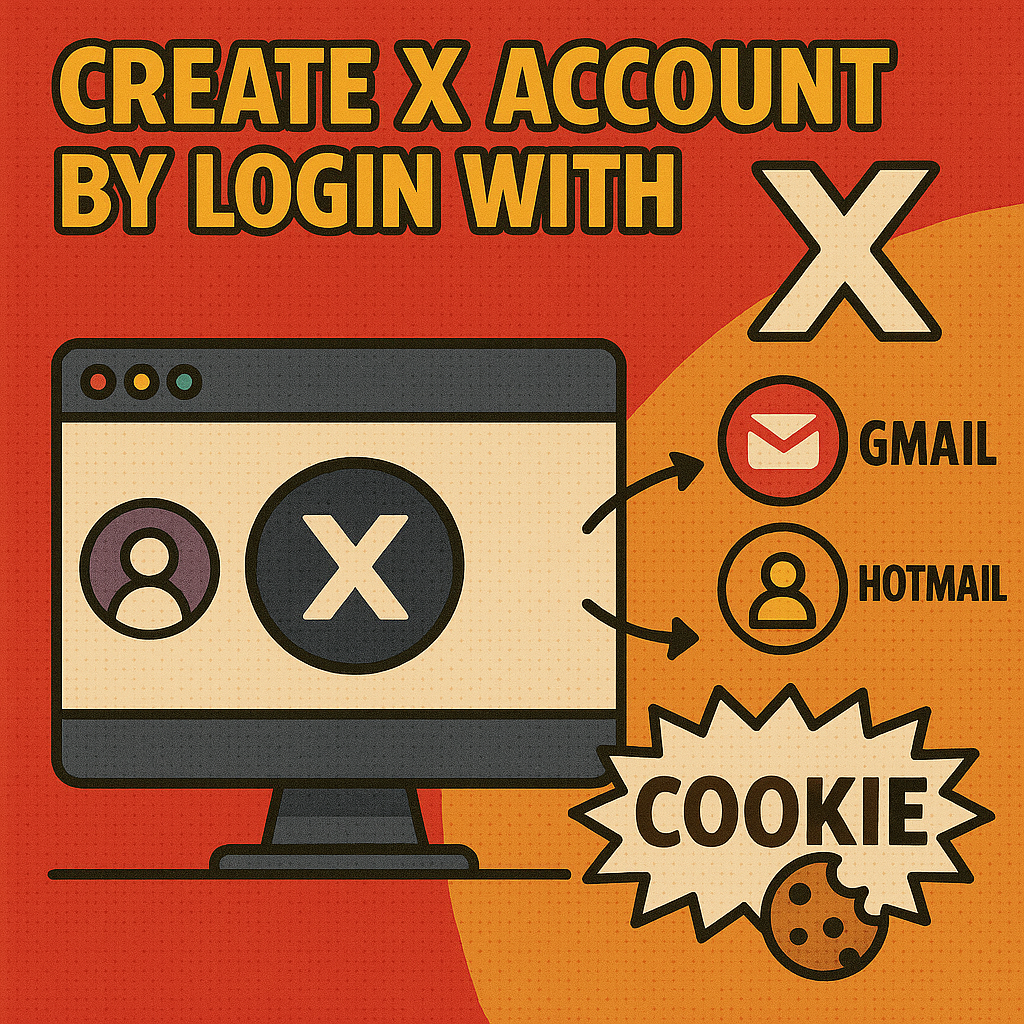 Tool Tạo Tài Khoản X Tự Động Bằng Gmail/Hotmail | Auto Create X (Twitter) Accounts with Gmail/Hotmail