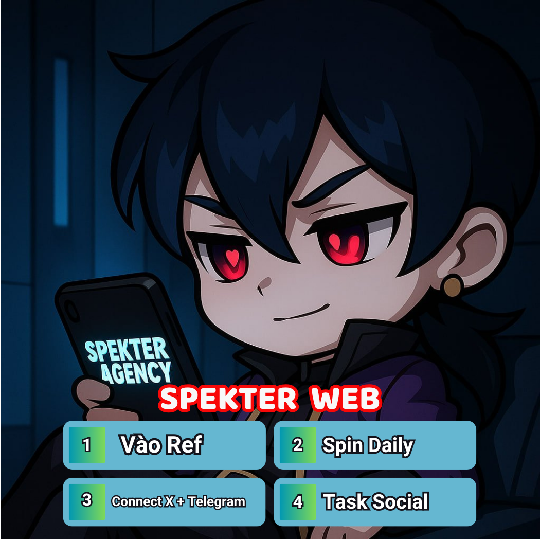 Script Spekter Bản WEB AIRDROP - Script Làm Airdrop Spekter Full Chức Năng A-Z ( Auto Ref , Làm Task Social , Connect X + Telegram , Spin Daily ) - Spekter Script Automation Tool