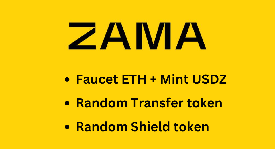 🔥 Tool Auto Testnet ZAMA Nework