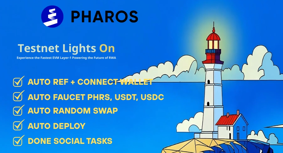 Auto Pharos Testnet Season 2 Full Chức Năng