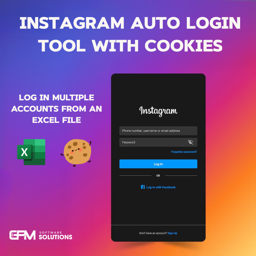 Tool Đăng Nhập Instagram Hàng Loạt Từ Excel – Instagram Bulk Login Tool from Excel - Giải Pháp Quản Lý Tài Khoản Tối Ưu!