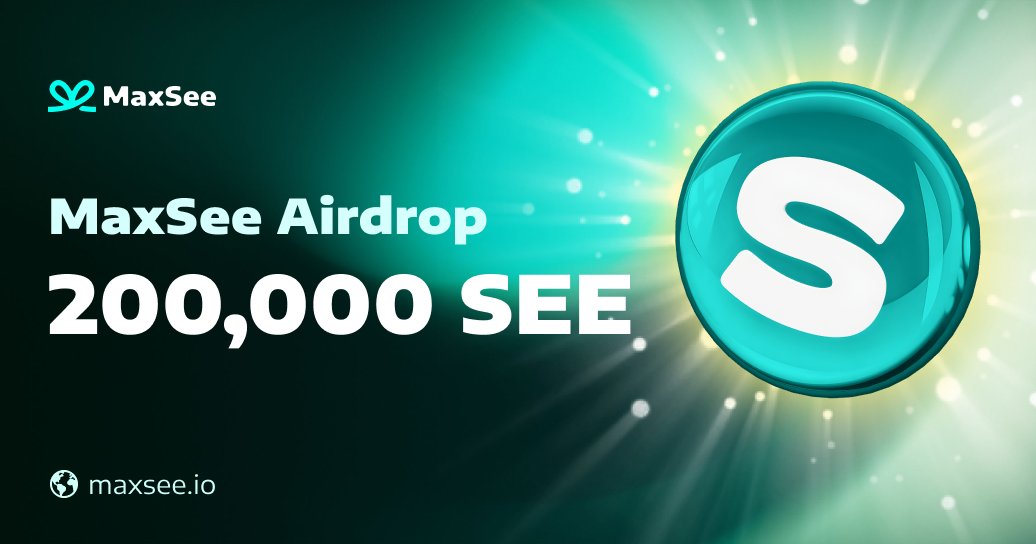 MaxSee Airdrop Automator ( Premium Private) | Pool 200k $SEE – Multichain Tasks Tool