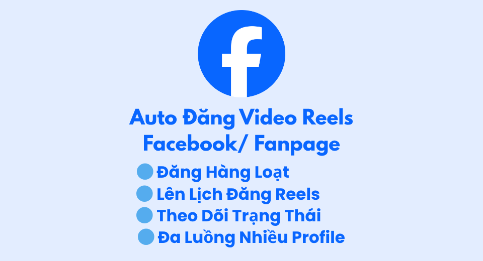🔥 Auto Đăng Videos Reels Random Có Tùy Chọn Lên Lịch Cho FaceBook Cá Nhân/ Fanpage