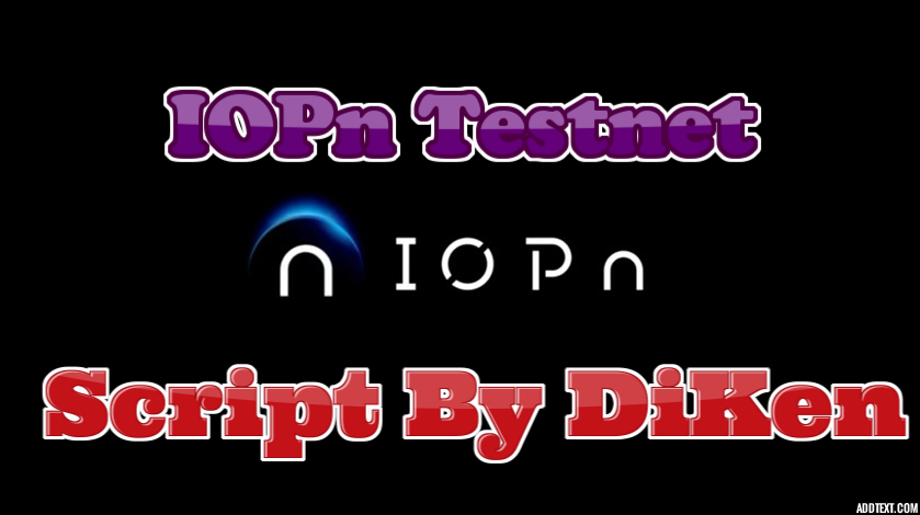 IOPn Testnet | Blockchain Layer 1