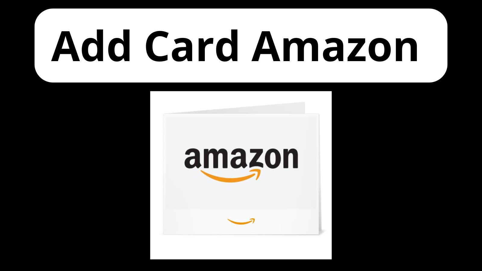 Add Card Amazon Android - Login Amzon Android