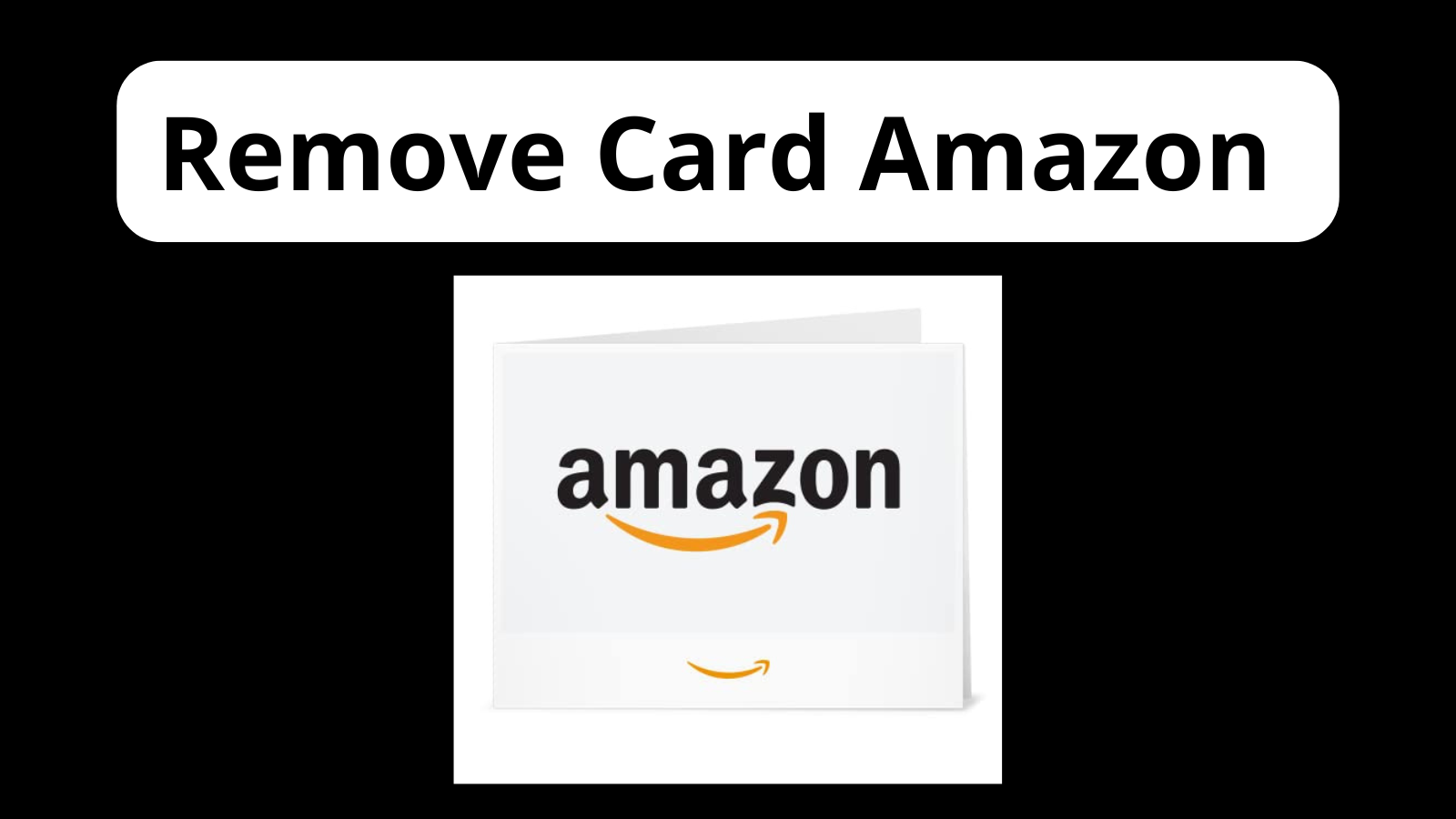 Xóa thẻ Amazon android - Login amazon android - Remove card amazon